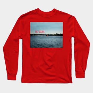 Sag Harbor-North Haven Bridge Long Sleeve T-Shirt